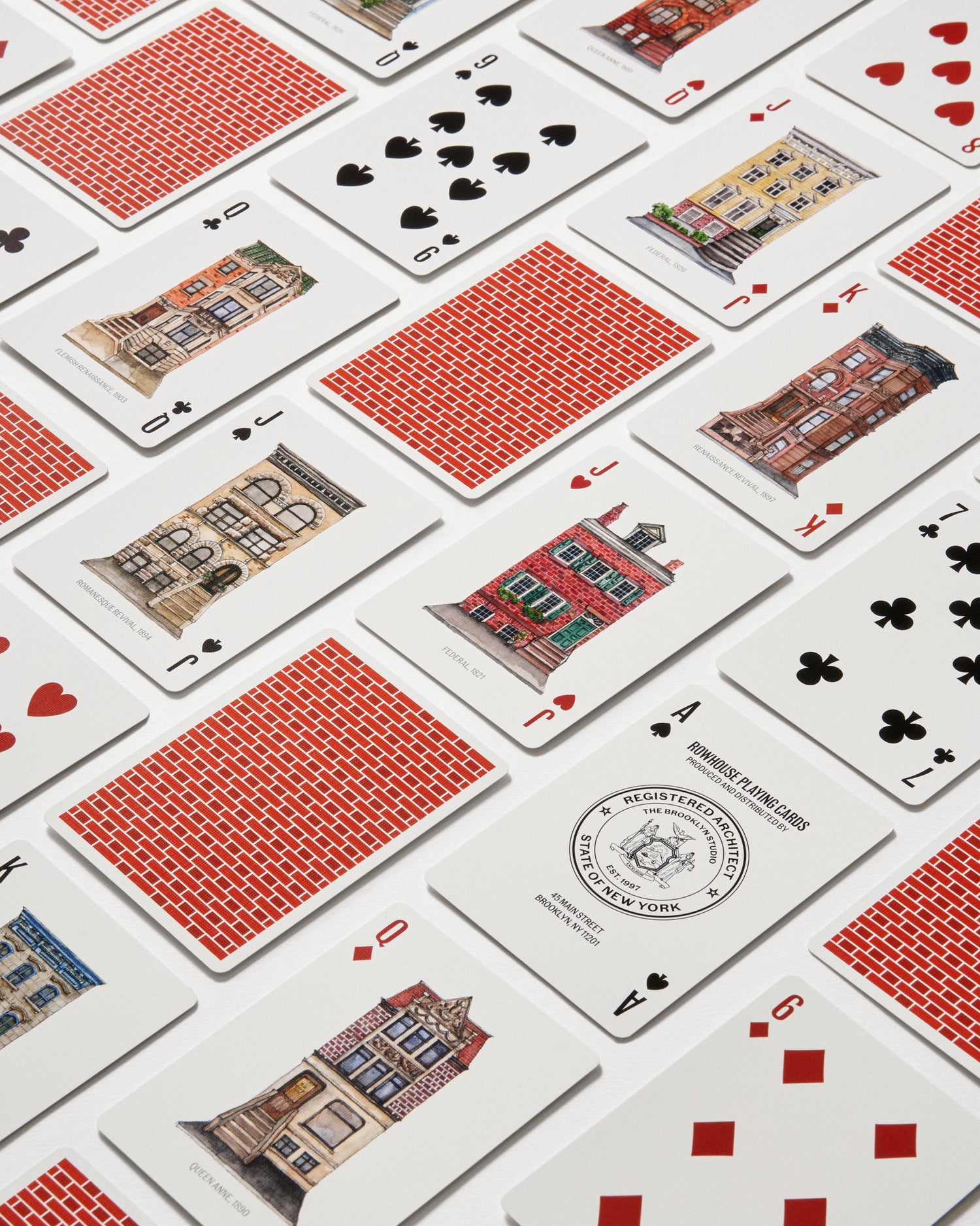 Rowhouse Playing Cards Grid